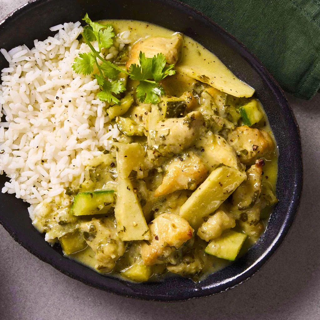 Forever Fresh Thai Green Chicken Curry with Rice