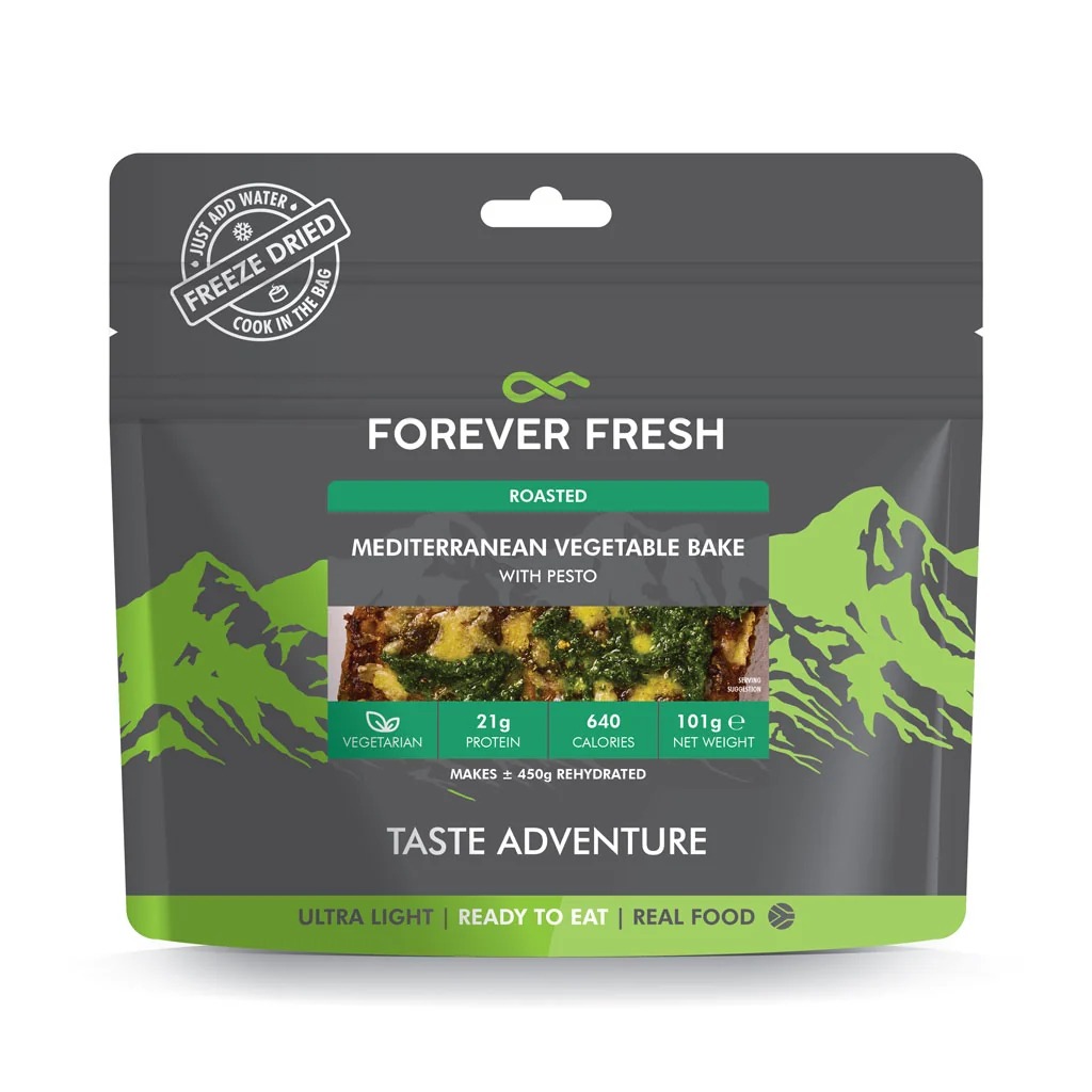 Forever Fresh - Roasted Mediterranean Vegetable Bake with Pesto