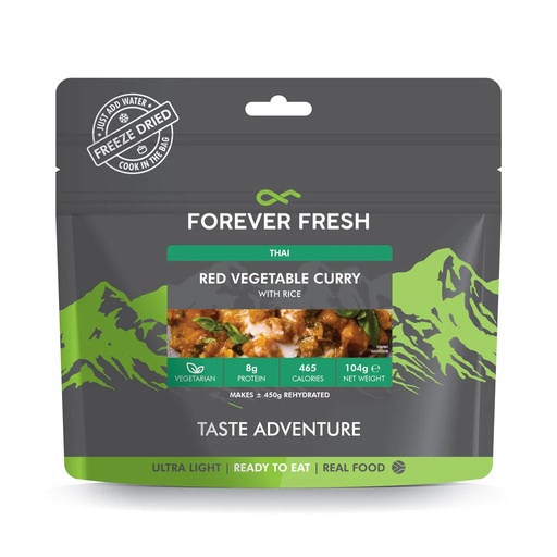 Forever Fresh Thai Red Vegetable Curry with Rice